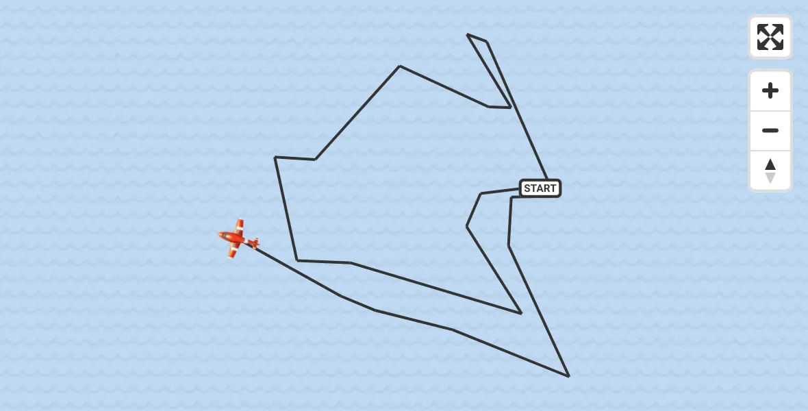 Flight route Coastguard Drone English Channel - English Channel, 06 September 2026, 07:19
