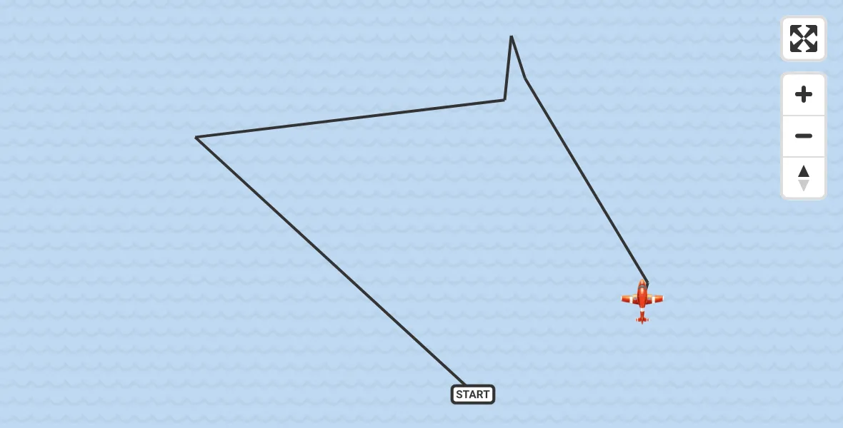 Flight route Coastguard Drone English Channel - English Channel, 06 September 2026, 07:36