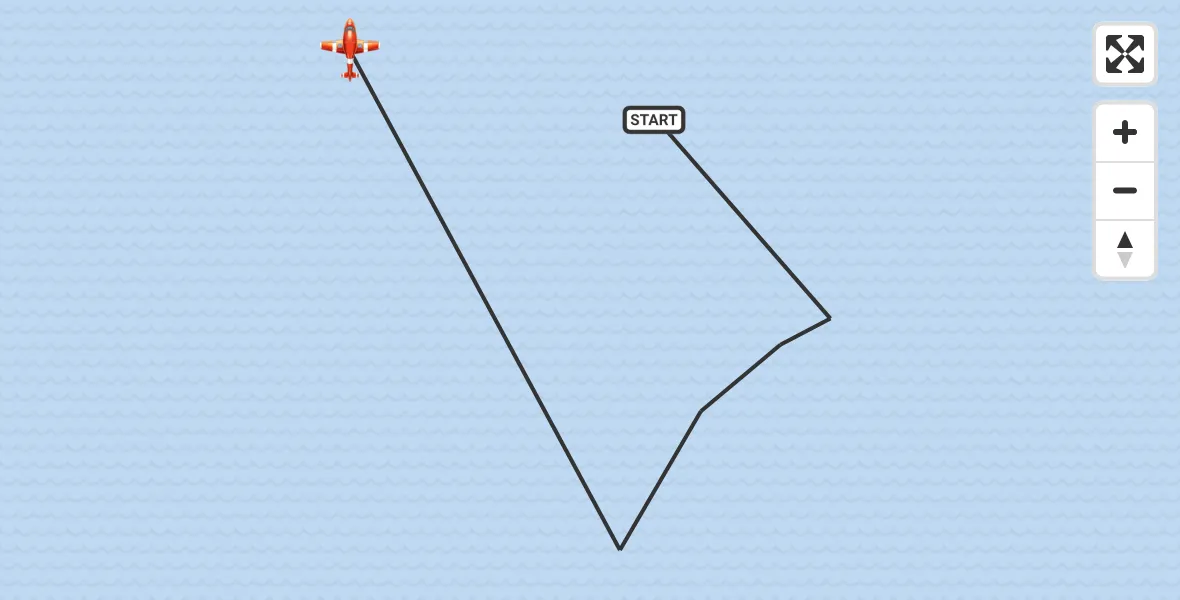 Flight route Coastguard Drone English Channel - English Channel, 06 September 2026, 07:49
