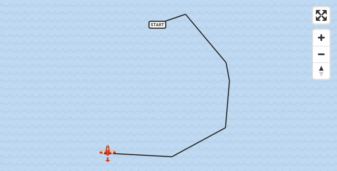 Flight route Coastguard Drone English Channel - English Channel, 06 September 2026, 07:52