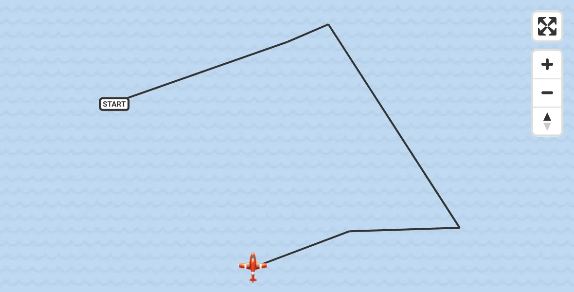 Flight route Coastguard Drone English Channel - English Channel, 06 September 2026, 07:55
