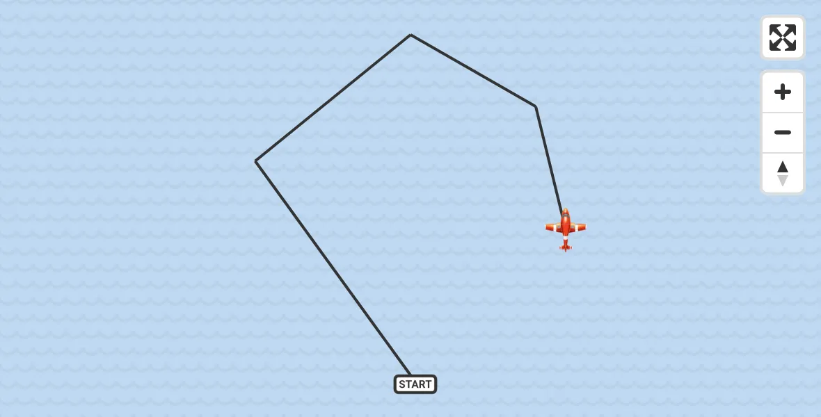 Flight route Coastguard Drone English Channel - English Channel, 06 September 2026, 07:58