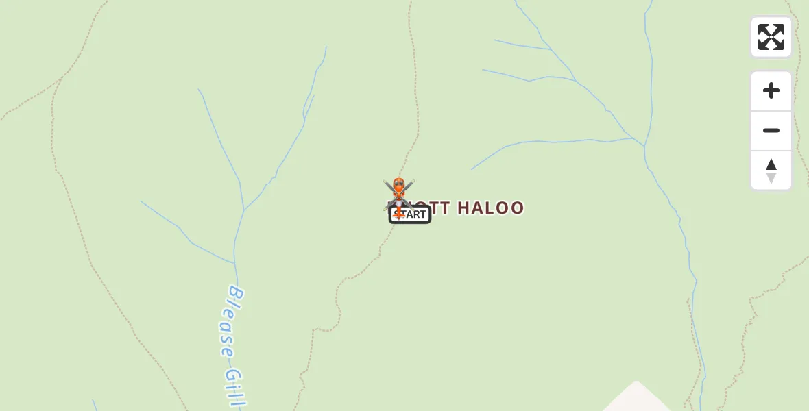Flight route Coastguard Helicopter Threlkeld - Threlkeld, 06 September 2026, 13:39