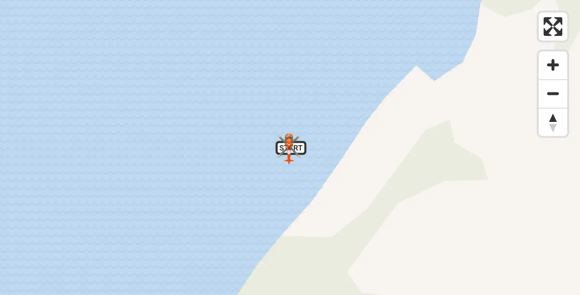 Flight route Coastguard Helicopter Loch Ness - Loch Ness, 06 September 2026, 15:03