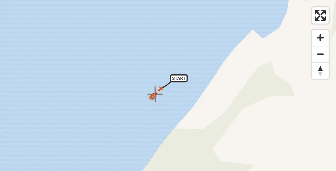 Flight route Coastguard Helicopter Loch Ness - Loch Ness, 06 September 2026, 15:06