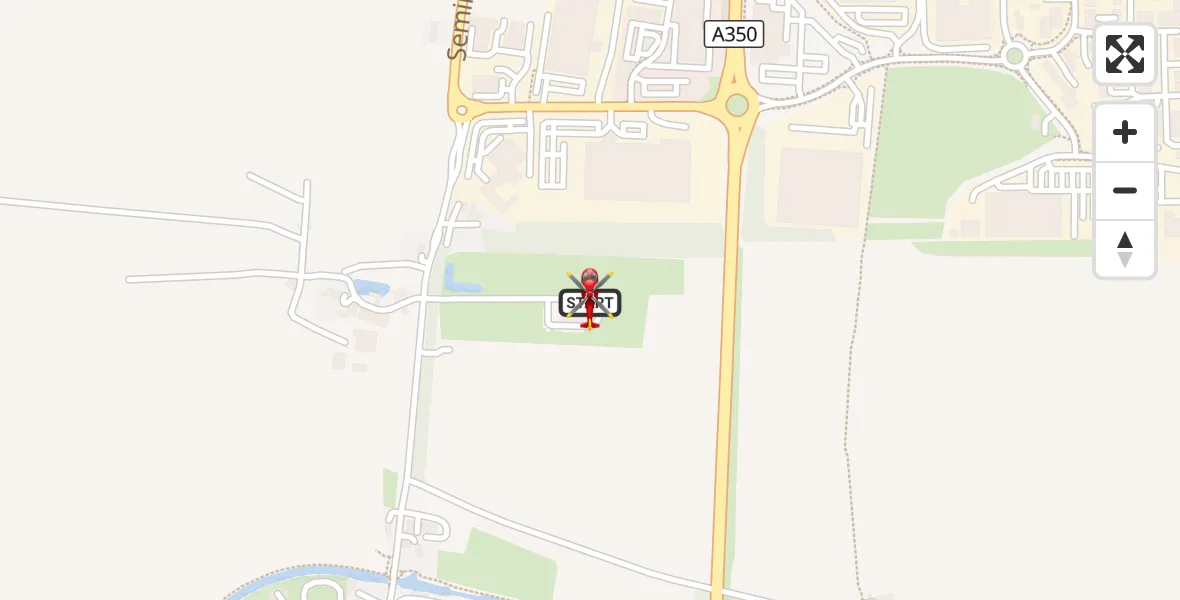 Flight route Air Ambulance Helicopter Wiltshire Air Ambulance - Wiltshire Air Ambulance, 07 September 2026, 20:09