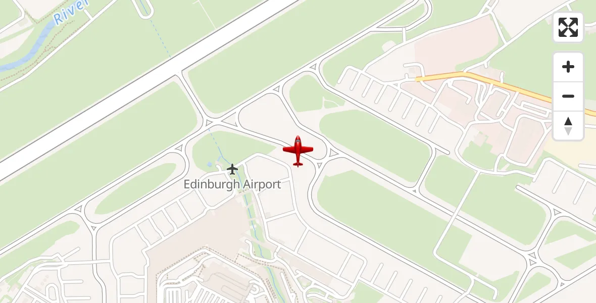 Flight route Air Ambulance Aircraft Edinburgh Airport - Edinburgh Airport, 08 September 2026, 02:51
