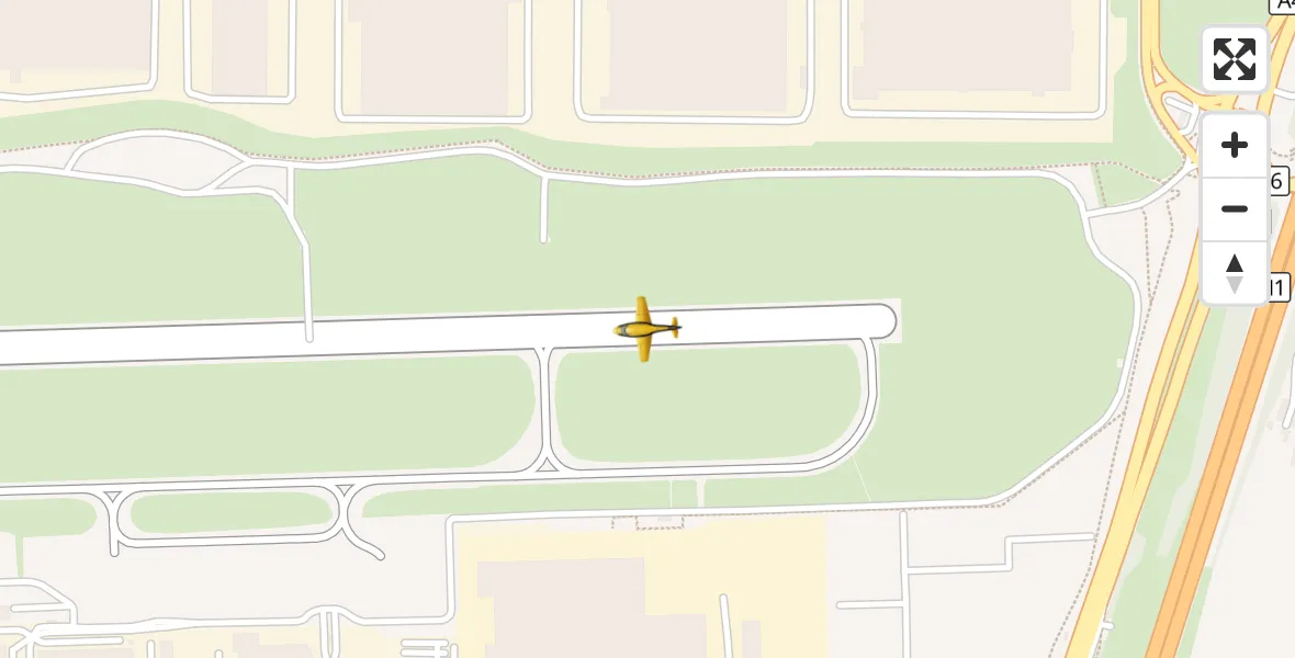 Flight route Police Aircraft East Midlands Airport - East Midlands Airport, 08 September 2026, 18:08