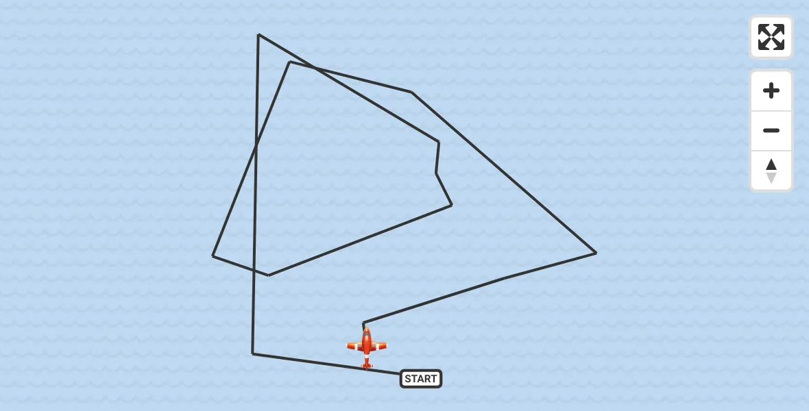 Flight route Coastguard Drone English Channel - English Channel, 10 September 2026, 04:07