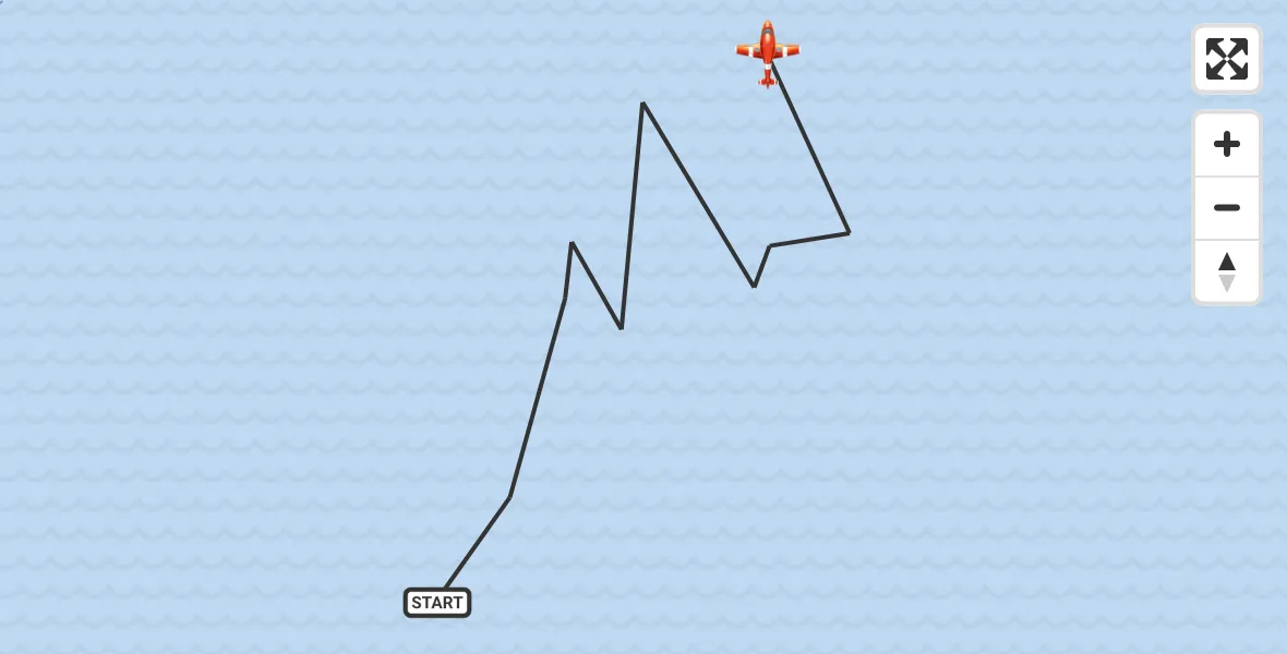 Flight route Coastguard Drone English Channel - English Channel, 10 September 2026, 04:20