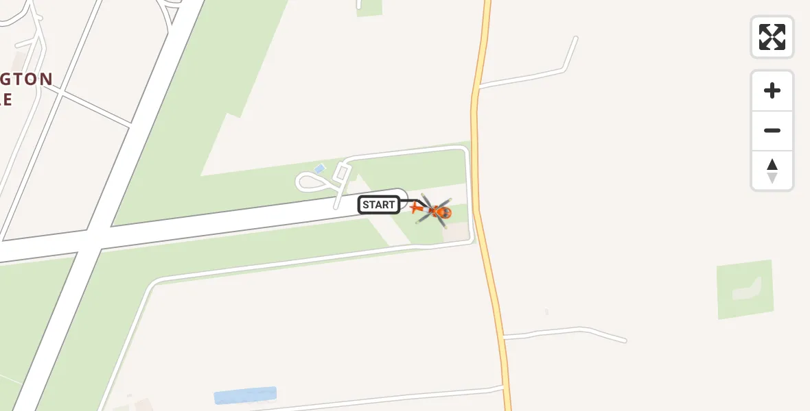 Flight route Coastguard Helicopter Humberside Airport - Humberside Airport, 12 September 2026, 06:33