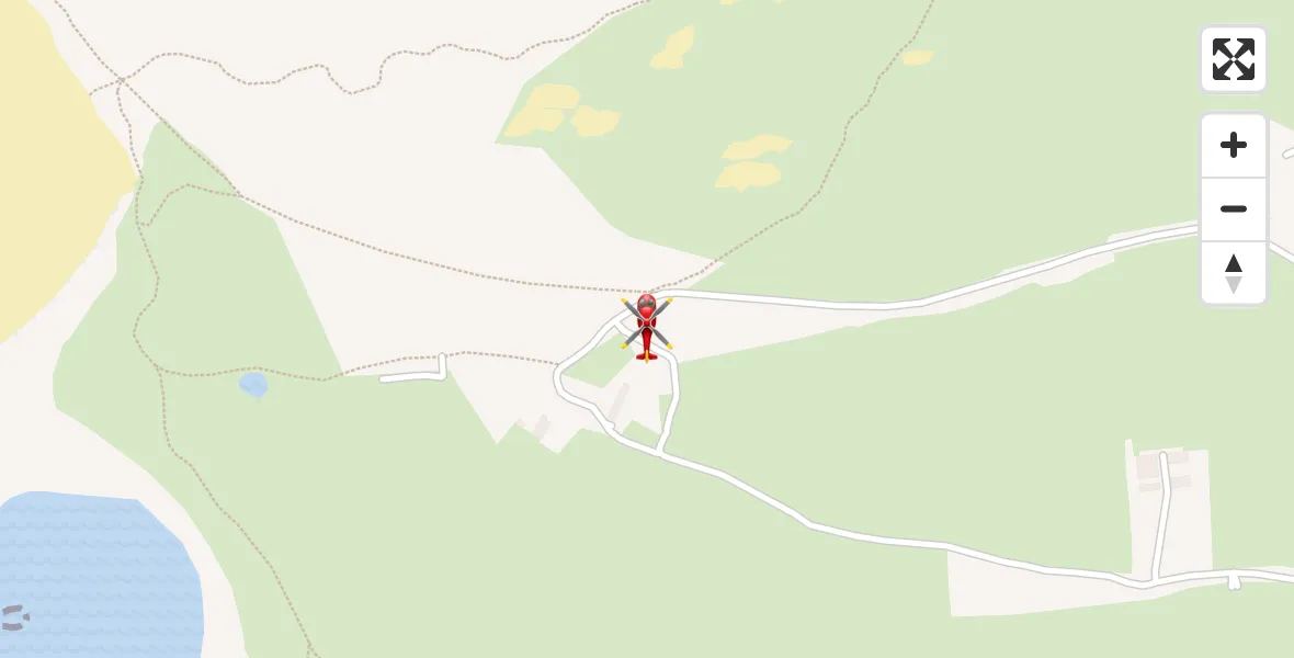 Flight route Air Ambulance Helicopter Porthcawl - Porthcawl, 12 September 2026, 10:48