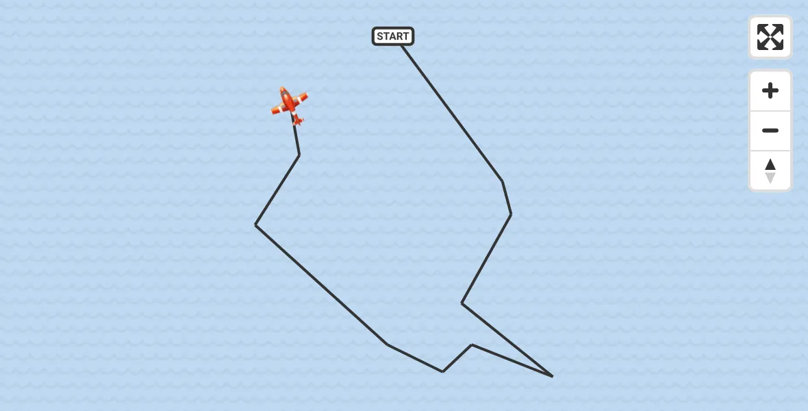 Flight route Coastguard Drone North Sea - North Sea, 14 September 2026, 05:33
