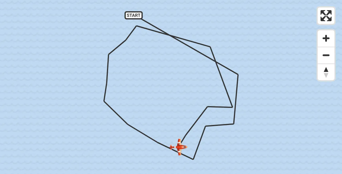 Flight route Coastguard Drone North Sea - North Sea, 14 September 2026, 05:36