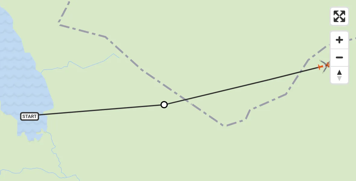 Flight route Coastguard Helicopter Coomb Craig - Dumfries and Galloway, 16 September 2026, 13:05