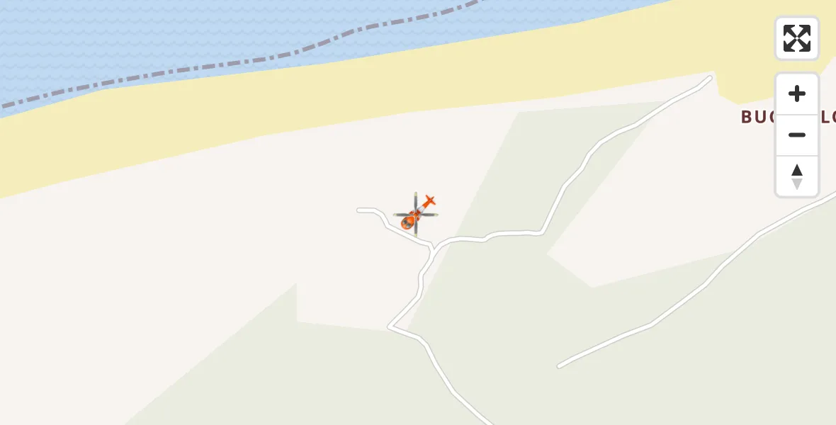 Flight route Coastguard Helicopter Buckie Loch - Buckie Loch, 17 September 2026, 20:25