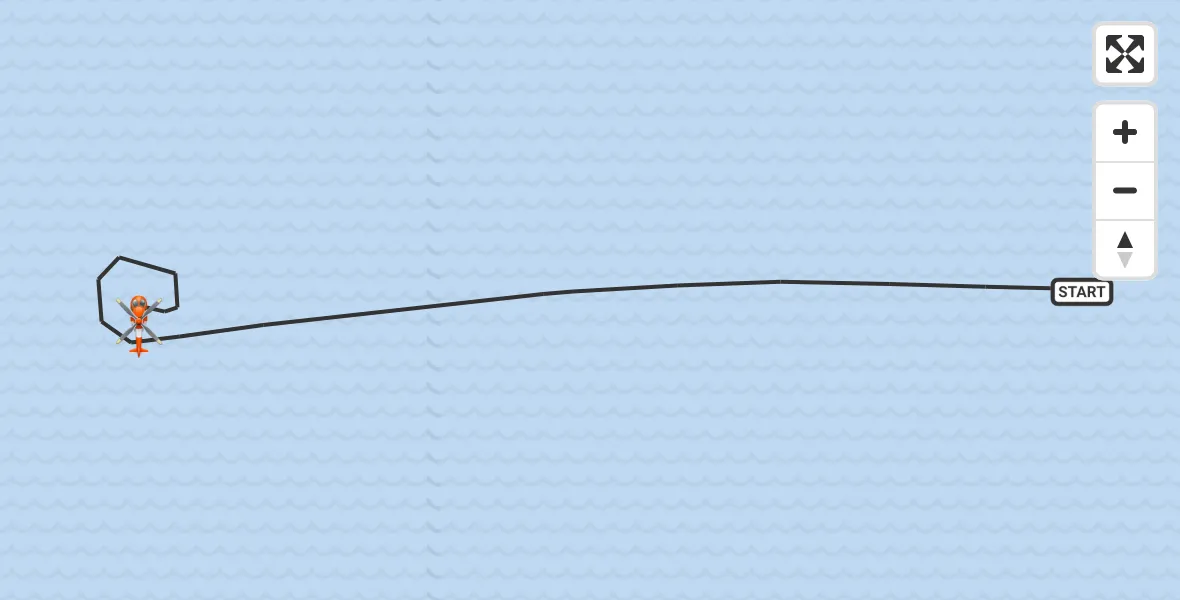 Flight route Coastguard Helicopter English Channel - English Channel, 20 September 2026, 14:03