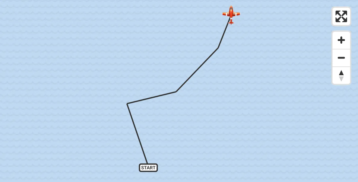 Flight route Coastguard Drone English Channel - English Channel, 21 September 2026, 02:05