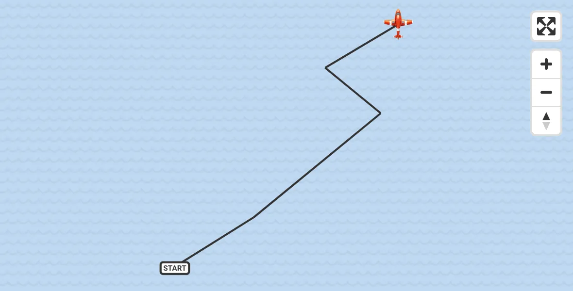 Flight route Coastguard Drone English Channel - English Channel, 21 September 2026, 02:09