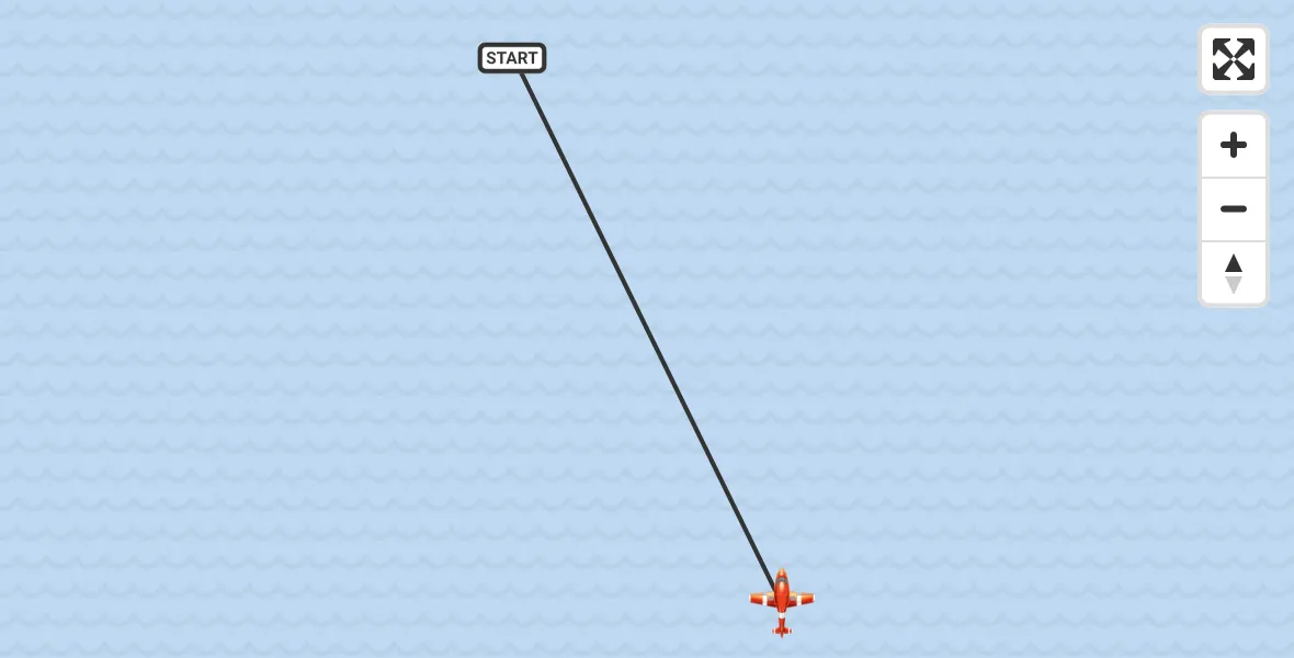Flight route Coastguard Drone English Channel - English Channel, 21 September 2026, 03:04