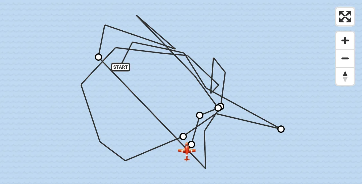 Flight route Coastguard Drone North Sea - Noordzee, 21 September 2026, 08:04