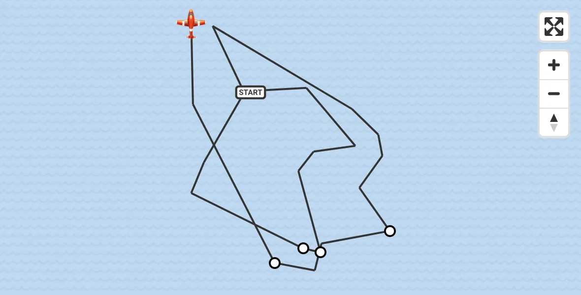 Flight route Coastguard Drone North Sea - North Sea, 21 September 2026, 08:44