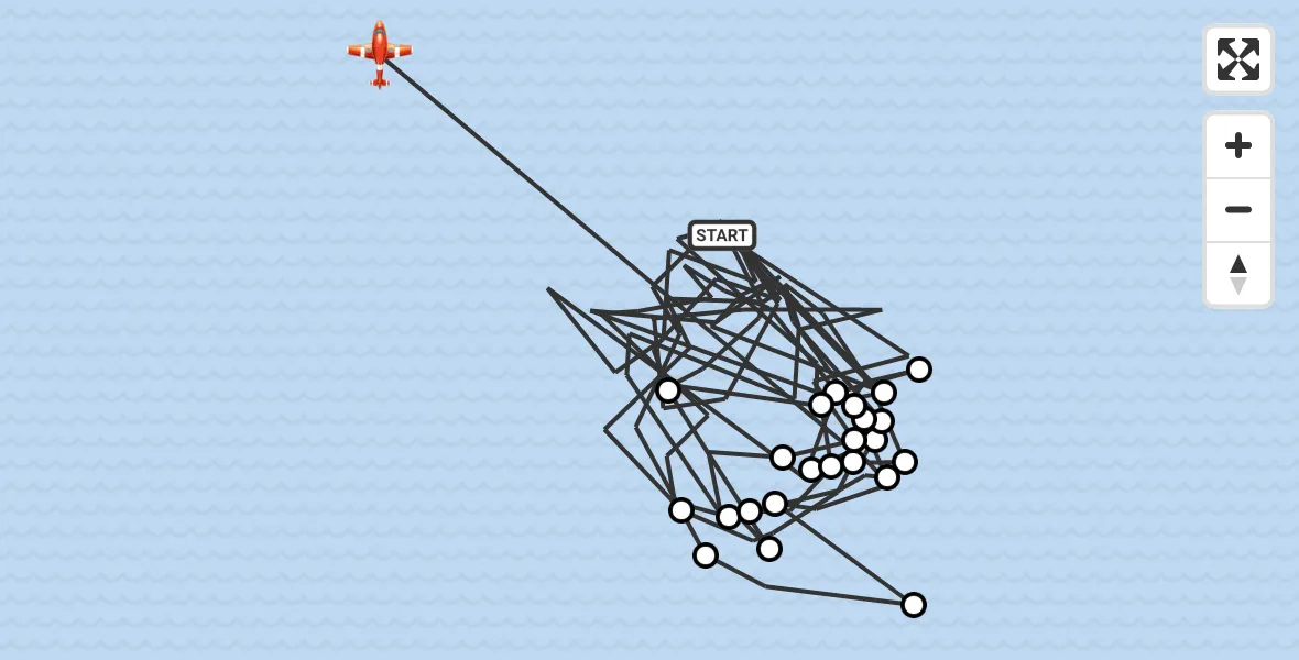 Flight route Coastguard Drone North Sea - North Sea, 21 September 2026, 08:52
