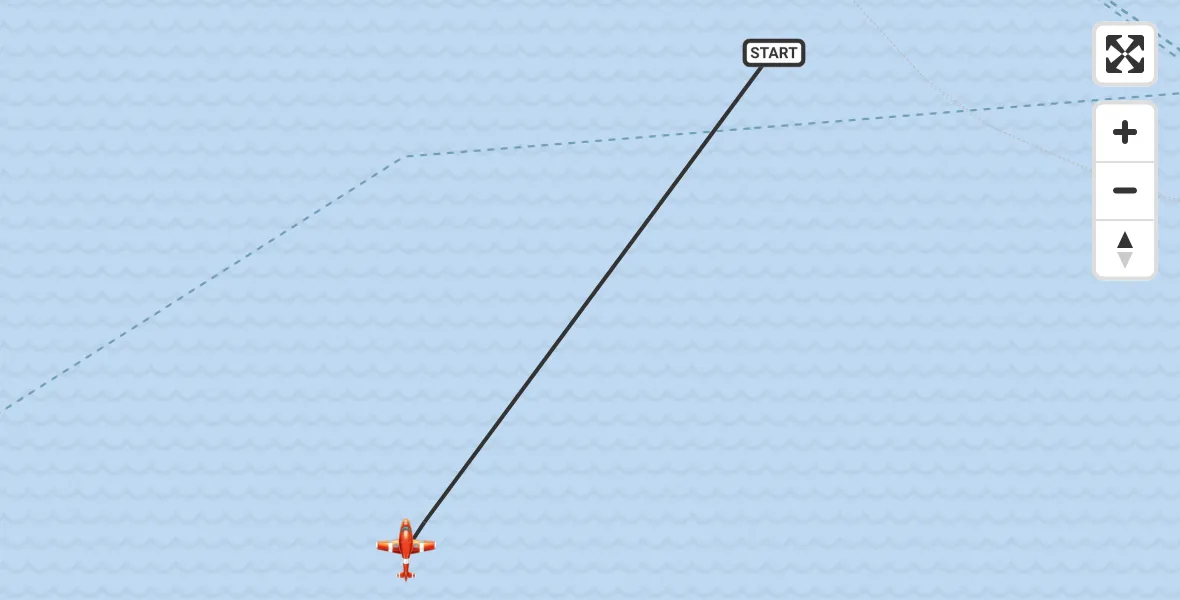 Flight route Coastguard Drone English Channel - English Channel, 22 September 2026, 01:35