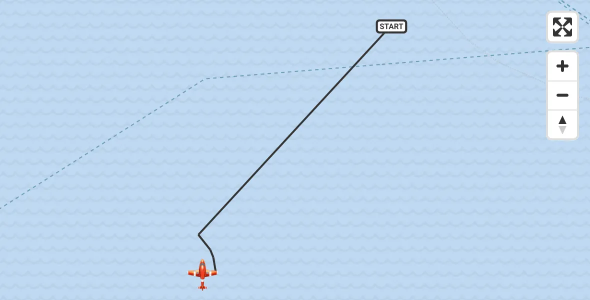 Flight route Coastguard Drone English Channel - English Channel, 22 September 2026, 02:22