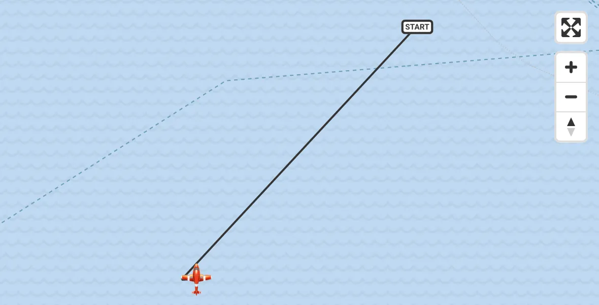 Flight route Coastguard Drone English Channel - English Channel, 22 September 2026, 02:24
