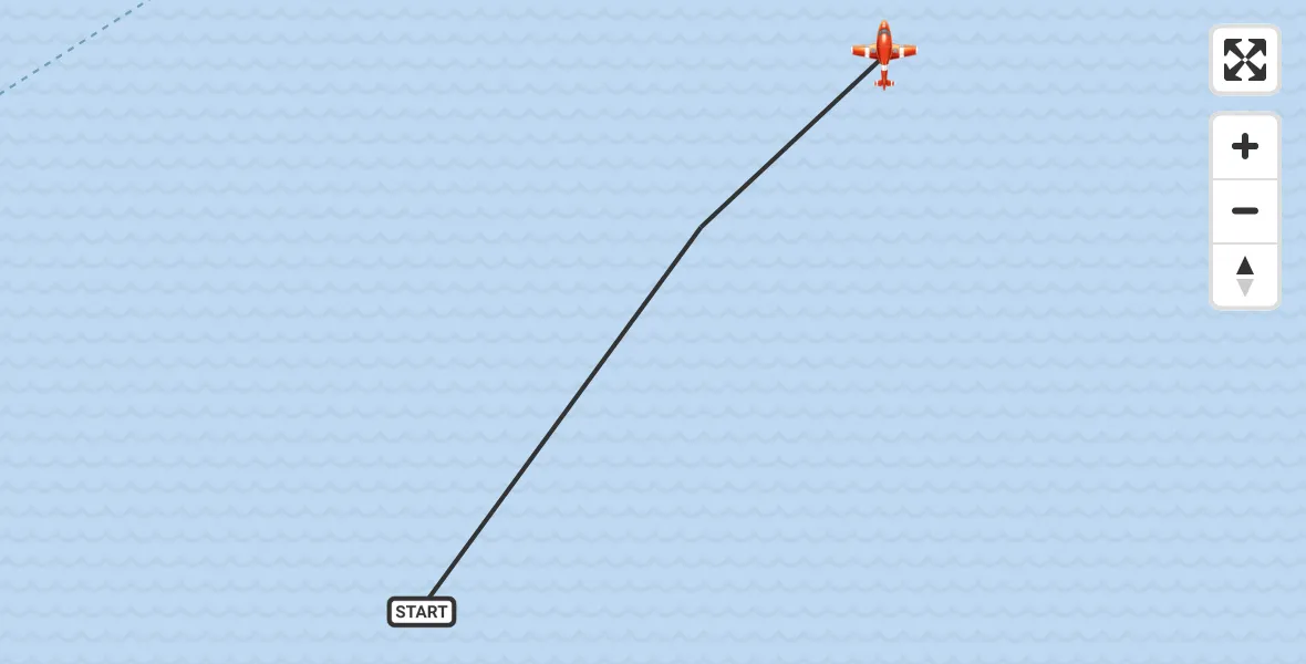 Flight route Coastguard Drone English Channel - English Channel, 22 September 2026, 04:44