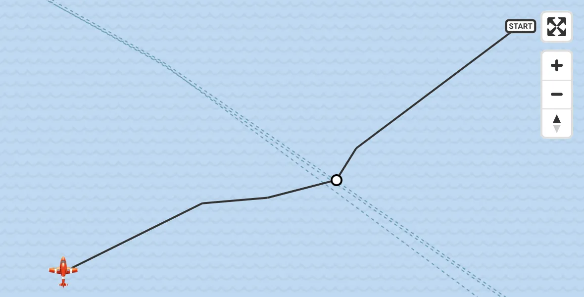 Flight route Coastguard Drone North Sea - English Channel, 22 September 2026, 07:10