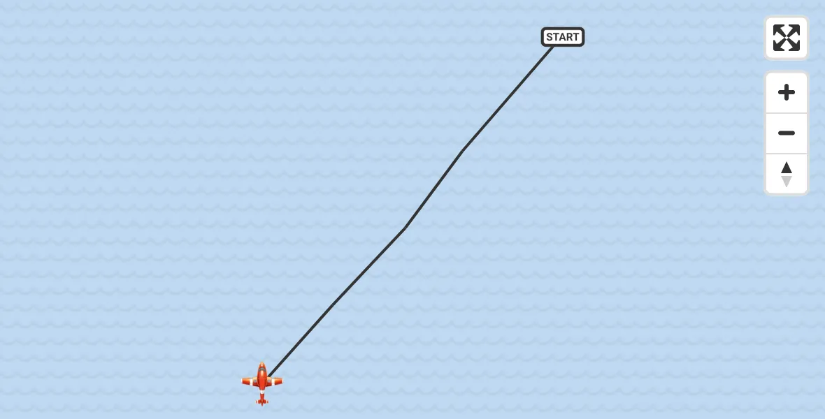 Flight route Coastguard Drone North Sea - North Sea, 22 September 2026, 08:43