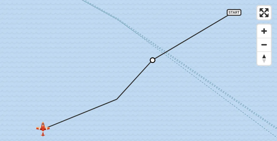 Flight route Coastguard Drone North Sea - English Channel, 22 September 2026, 09:25