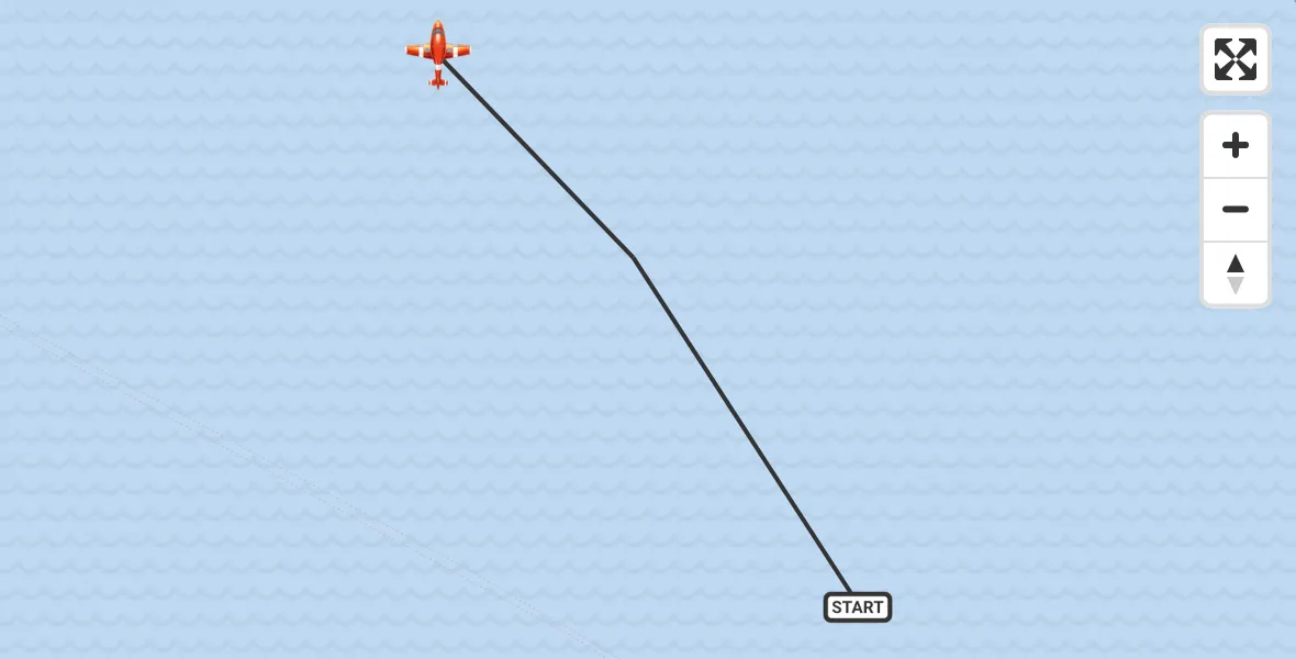 Flight route Coastguard Drone English Channel - English Channel, 22 September 2026, 09:55
