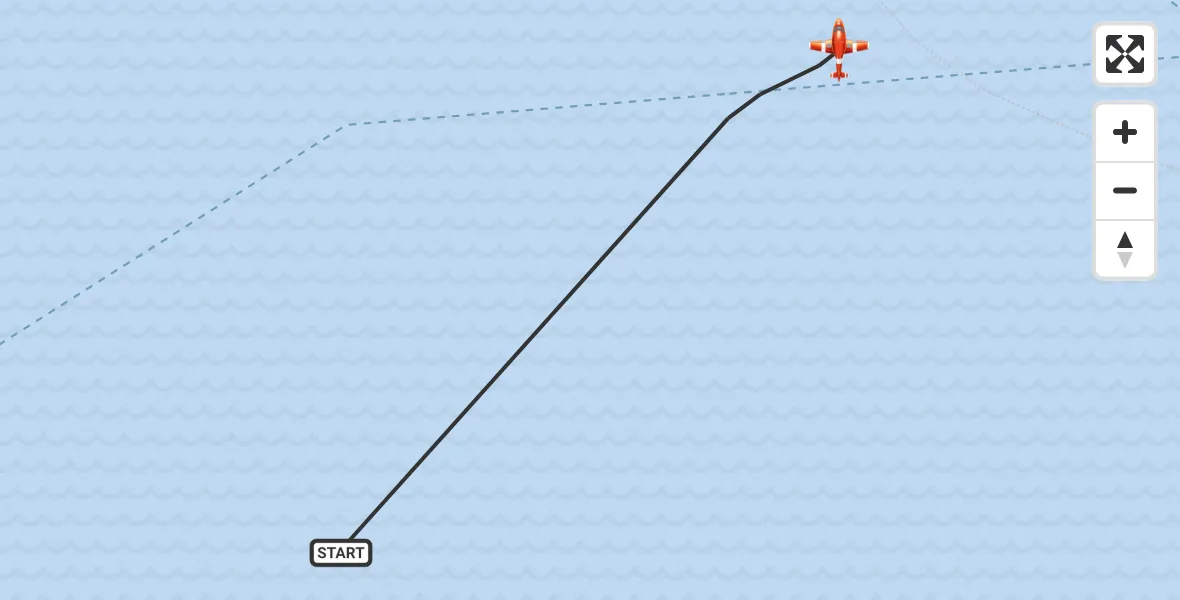 Flight route Coastguard Drone English Channel - English Channel, 23 September 2026, 01:56