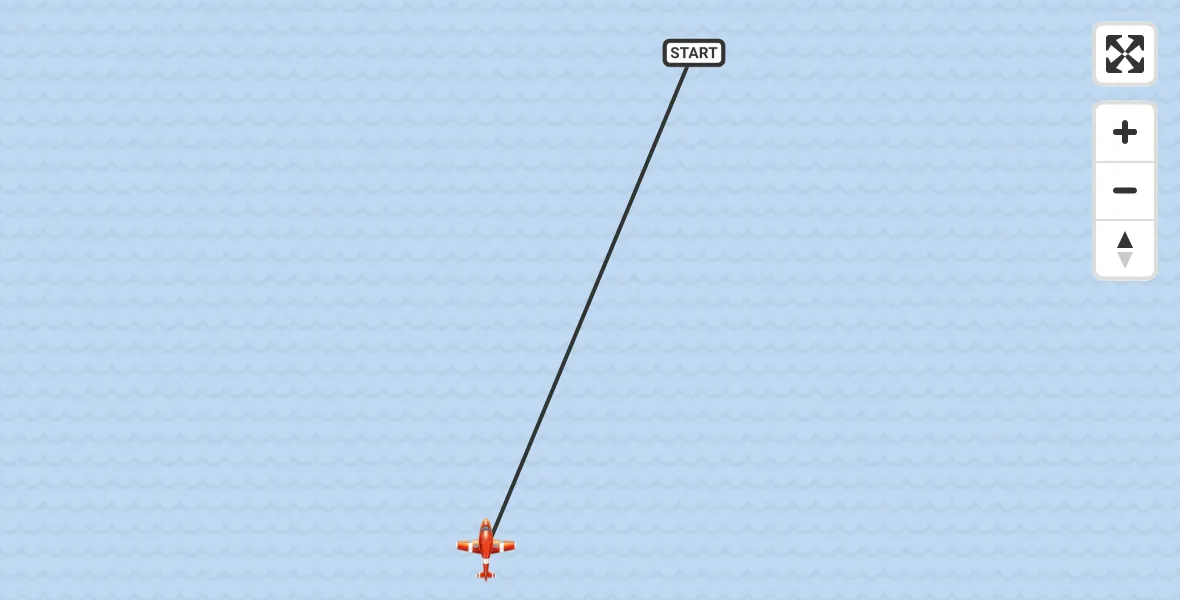 Flight route Coastguard Drone English Channel - English Channel, 23 September 2026, 03:34