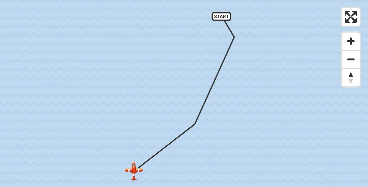Flight route Coastguard Drone English Channel - English Channel, 23 September 2026, 07:54