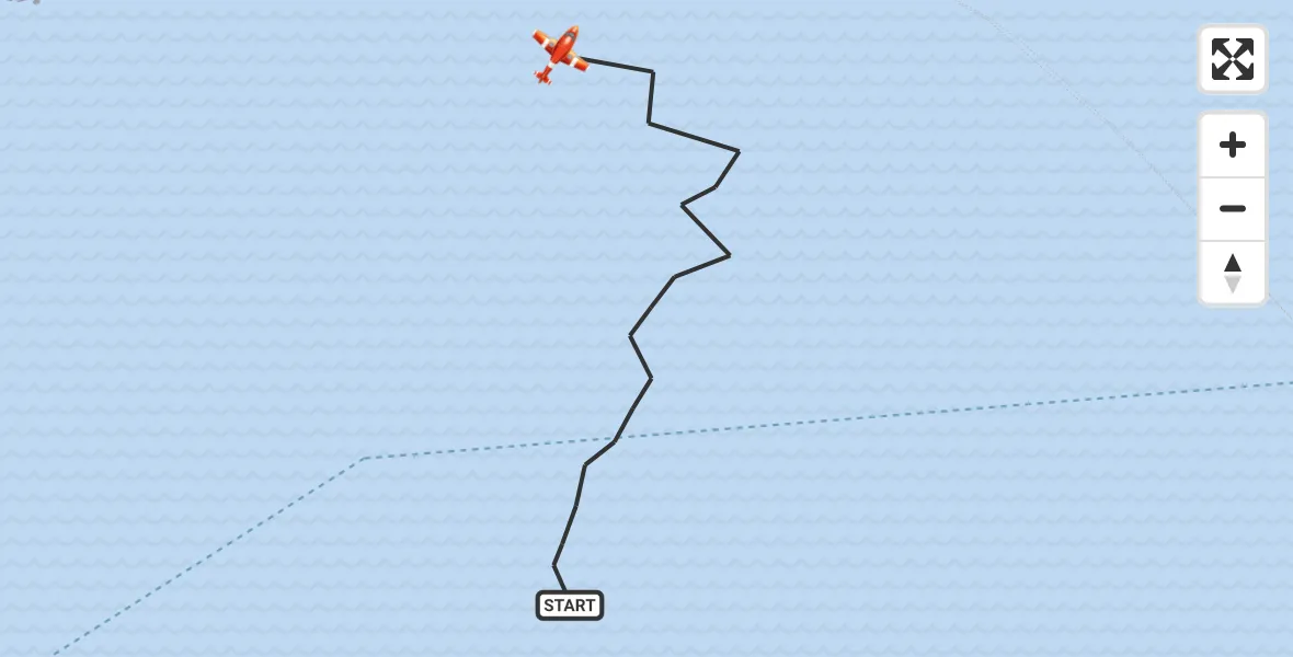 Flight route Coastguard Drone English Channel - English Channel, 23 September 2026, 09:47