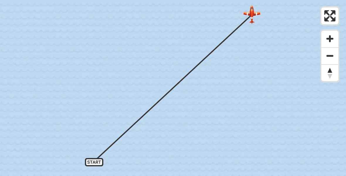 Flight route Coastguard Drone English Channel - English Channel, 24 September 2026, 01:33