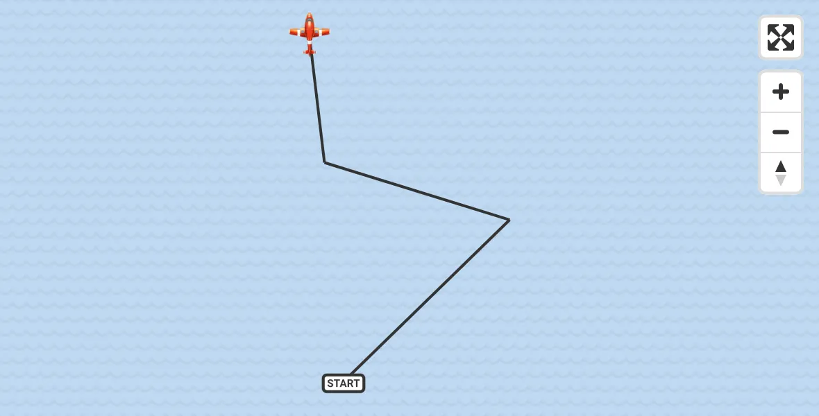 Flight route Coastguard Drone English Channel - English Channel, 24 September 2026, 01:36