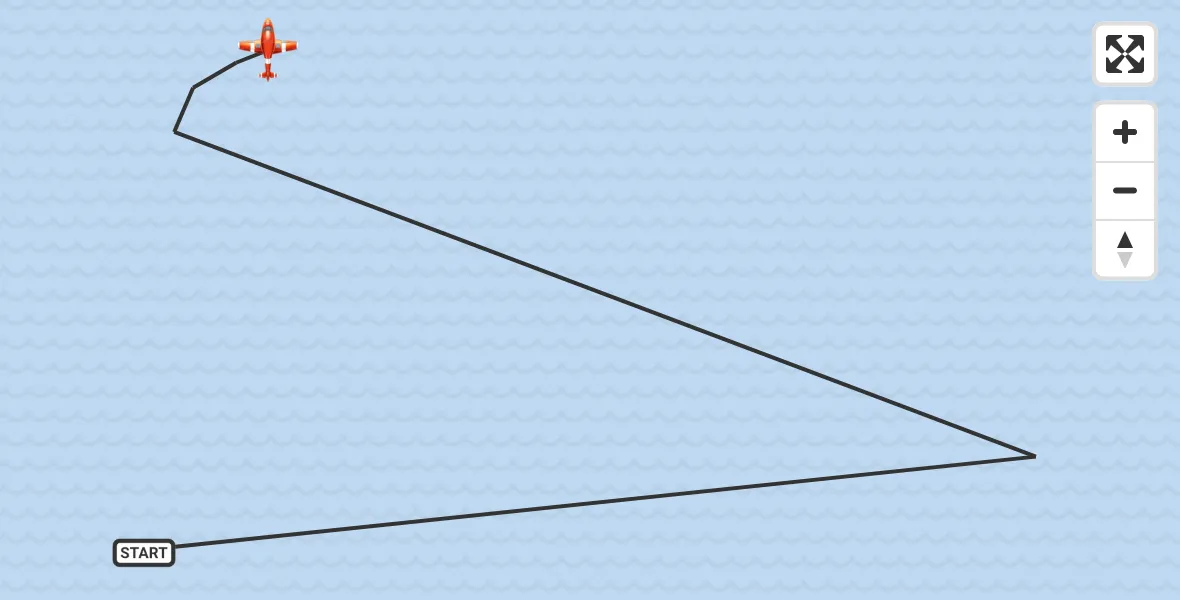 Flight route Coastguard Drone English Channel - English Channel, 24 September 2026, 01:40