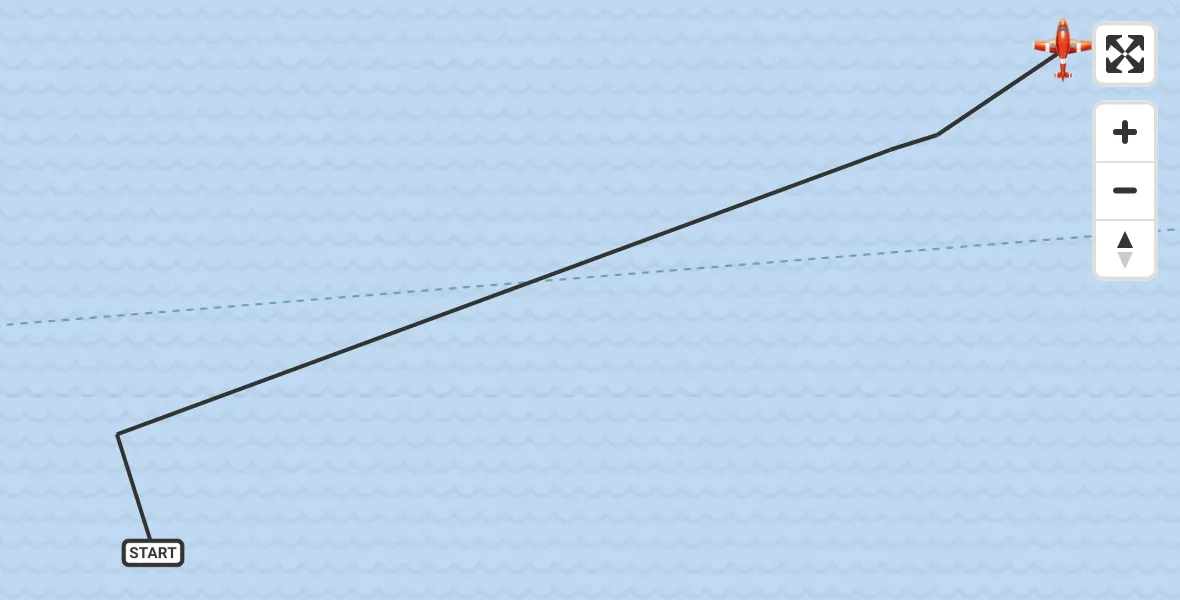 Flight route Coastguard Drone English Channel - English Channel, 26 September 2026, 08:18