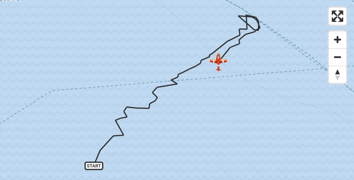 Flight route Coastguard Drone English Channel - English Channel, 28 September 2026, 08:21