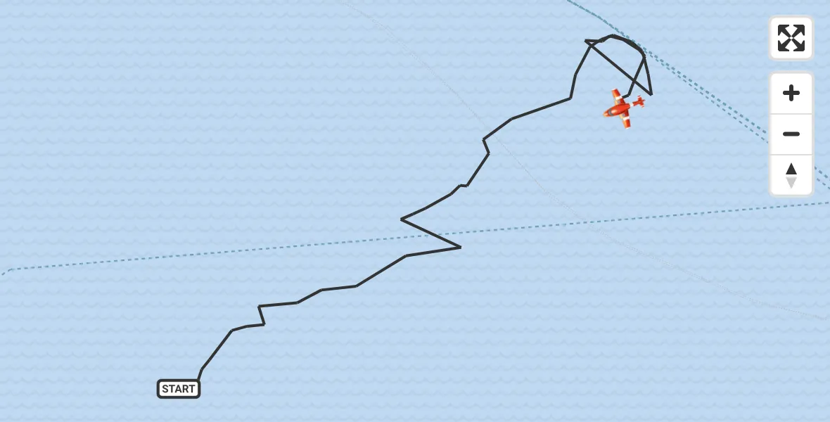 Flight route Coastguard Drone English Channel - English Channel, 28 September 2026, 09:10