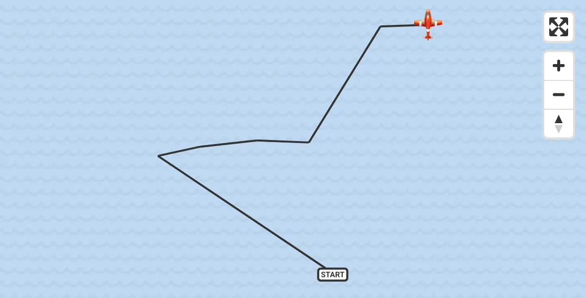 Flight route Coastguard Drone English Channel - English Channel, 28 September 2026, 10:11
