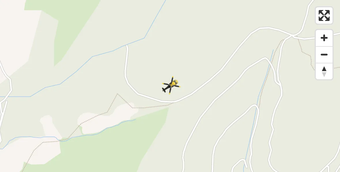 Flight route Police Helicopter Corris - Corris, 28 September 2026, 12:36