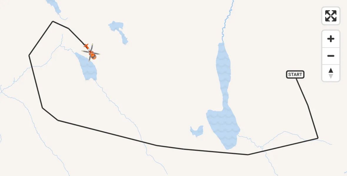 Flight route Coastguard Helicopter Siabost - Siabost, 30 September 2026, 14:11