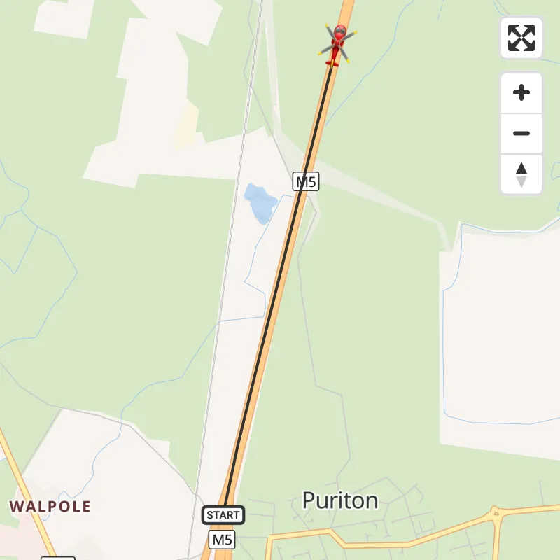 Air Ambulance Helicopter to Puriton, M5 | 30 September 2026 19:59 ...