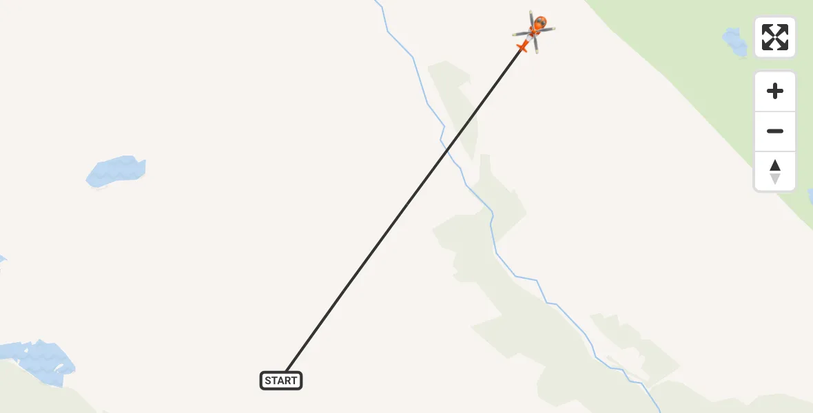 Flight route Coastguard Helicopter Highland - Highland, 01 October 2026, 06:15